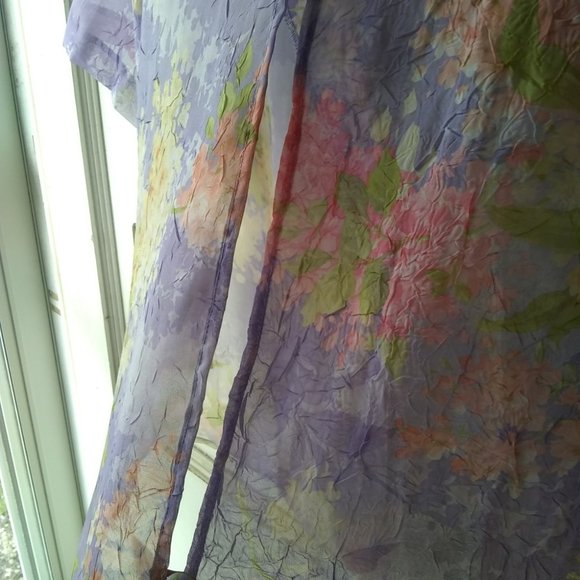 Two-Piece Floral Dress - Picture 7 of 9